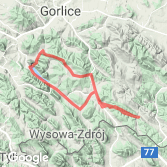 Mapa VII Piknik Rowerowy, Radocyna 2012 - dzień 3